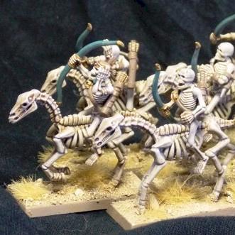 Tomb kings cavalry by Zain