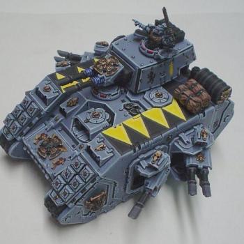 Space Wolves Land Raider Terminus Ultra. by Zuzu