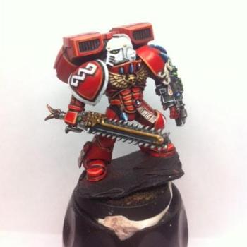 Blood Angel Sanguinary Priest by TyriusOfBaal