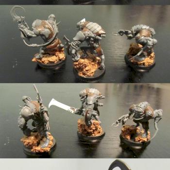 Custom Dark Eldar Grotesques - Plastic by TyphoidGarry