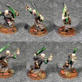 Preacher with Chainsword by Grigory