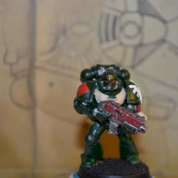 First Dark Angel Painting by slytxdevil