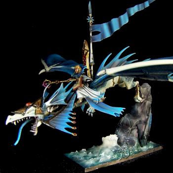 high elves dragon by Hernan