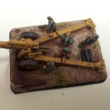 FoW German 150mm Howitzer by Deniskrause