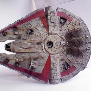 YT-1300 Freighter Millennium Falcon by Dahlvash