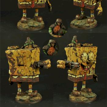 Sponge Bob War Mech - painted conversion by Scibor