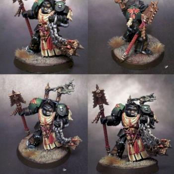 Dark angels Chaplain by Achosyte
