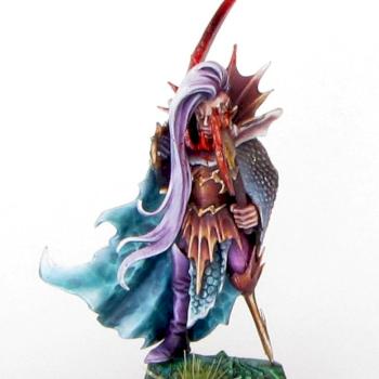 Dark Elves Black Ark Fleetmaster by medows