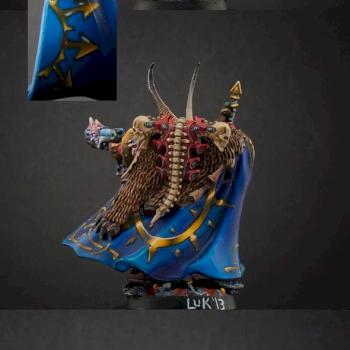 Chaos Space Marines Lord Kranon the Relentless by luk_art