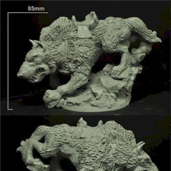 Giant Wolf by Scibor