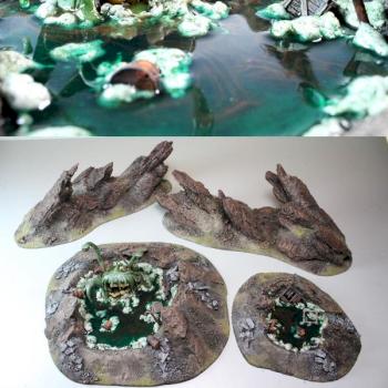 Toxic Sludge Beast Terrain Set by Terraformer