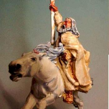 Gandalf on Shadowfax by steve22256
