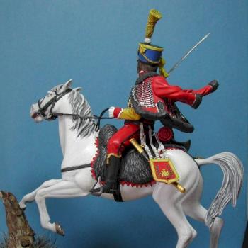 Trompette du 9ème régiment de hussard - 1809 by Antoine