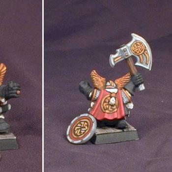 Warhammer Quest Dwarf by marcnuessen