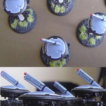 Tau Gun Drones by farsight