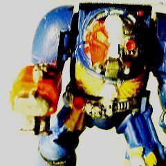Ultramarines Terminator Captain by Aludrin