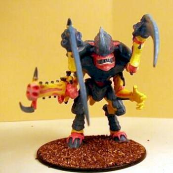 40K Tyranid Carnifex by gmurie