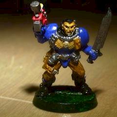 Ultramarines Scout by Aludrin