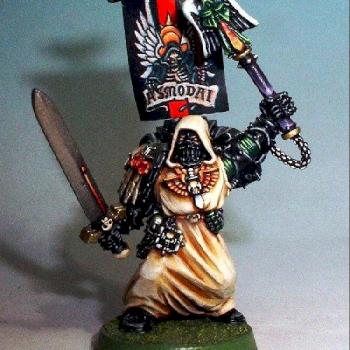 Dark Angels - Chaplain Asmodai by steve22256