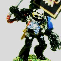 Ultramarines Chaplain by Aludrin