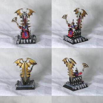 Liche King on Throne by peloso