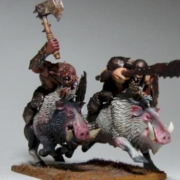 The Chase - GW Ork Boyz by coolyjelly