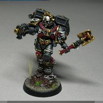 Lemartes, blood Angels Chapelain by Lore Nicolas