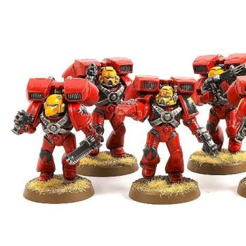 Blood Angel Assault squad by Dk suwit