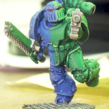 Iron armour marine by Stevetheadonis