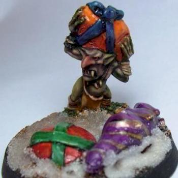 Christmas goblin by biosfofo