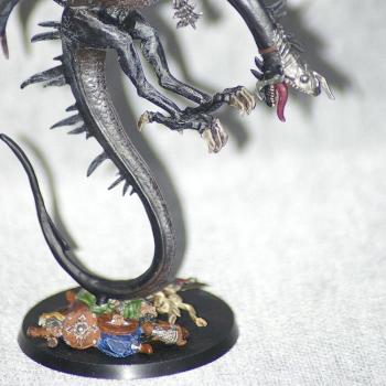 witch king on fell beast by Sylvio Buechner