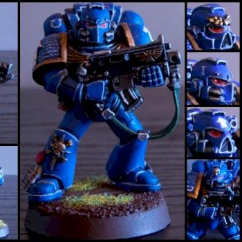 Ultramarines troupe by Hamster110