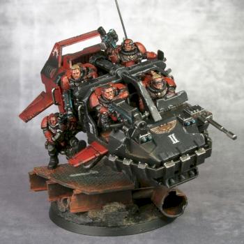 Iron Lords Landspeeder Storm by Amytornis