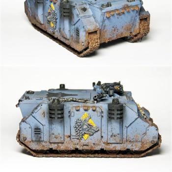 Space Wolves Rhino 1# by Aruboyz