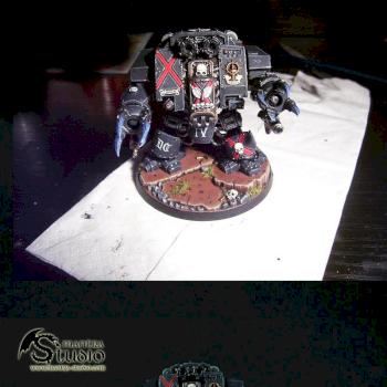 Death Company Dreadnought by Ajnarus