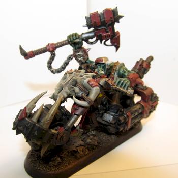 Ork Biker by Bartlebad