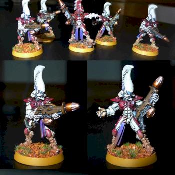 Eldar Fire Dragons by Aryllon