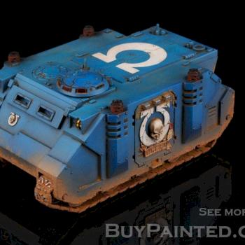 Space Marines Rhino Ultramarines by www.buypainted.com