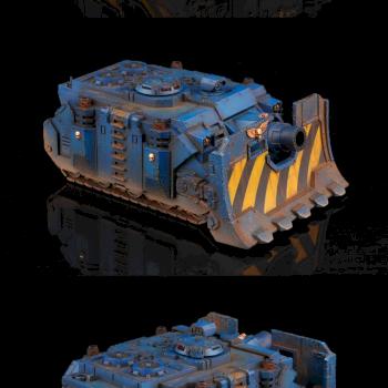 Space Marines Vindicator Ultramarines by www.buypainted.com