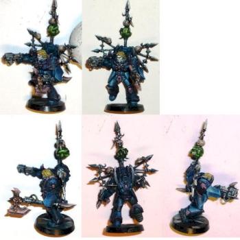 Chaos space marine champion by gab