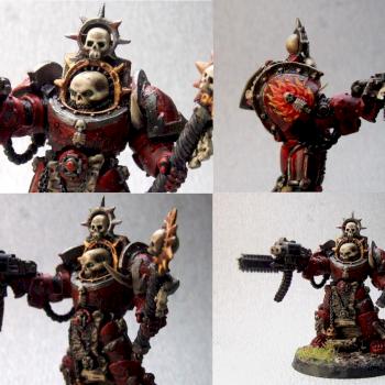 Word bearer Chaplain Terminator by altesia