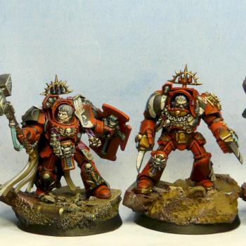Blood Angels terminator assault squad by RAFF