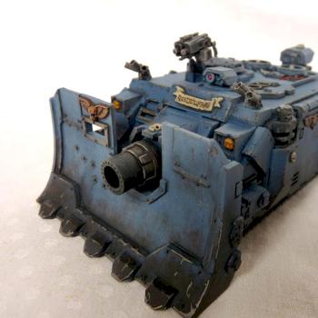 Space Wolves Vindicator by novaminis