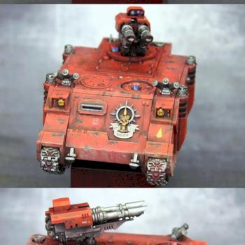 Blood Angel Razorback - Rhino by AkhRa