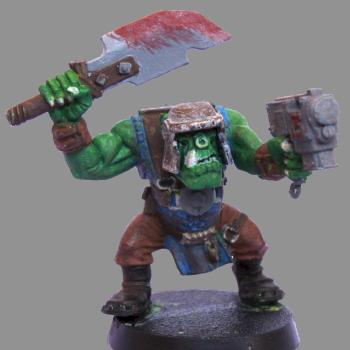 Ork Boy by dwadar