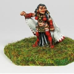 Demonworld / Empires 15 mm Female Vampire Undead Heroine by Postumus