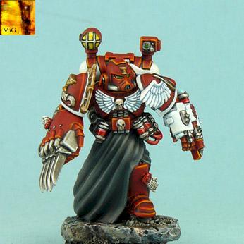 Blood Angels Sanguinary Priest by MiG