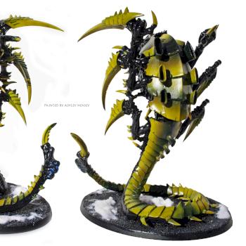tyranid trygon by ashley hensey