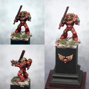 Blood Angel Sargeant by AkhRa
