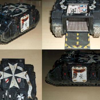 Black Templars Rhino by Gentlemanlight